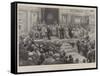 The Accession of the King of Spain-G.S. Amato-Framed Stretched Canvas