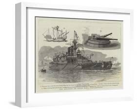 The Accident on Board HMS Collingwood-William Edward Atkins-Framed Giclee Print