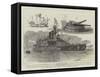 The Accident on Board HMS Collingwood-William Edward Atkins-Framed Stretched Canvas