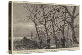 The Accident on Board the Thunderer, Graves of the Victims, in the English Cemetery at Ismid-null-Stretched Canvas
