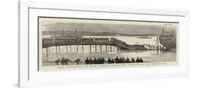 The Accident to H M Indian Troopship Crocodile at Portsmouth-null-Framed Giclee Print