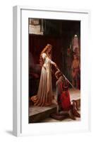 The Accolade, 1901-Edmund Blair Leighton-Framed Art Print