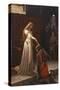 The Accolade, 1901-Edmund Blair Leighton-Stretched Canvas