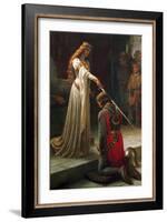 The Accolade, 1901-Edmund Blair Leighton-Framed Giclee Print