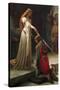 The Accolade, 1901-Edmund Blair Leighton-Stretched Canvas