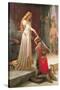 The Accolade-Edmund Blair Leighton-Stretched Canvas