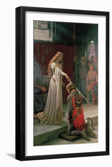 The Accolade-Edmund Blair Leighton-Framed Premium Giclee Print