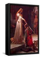 The Accolade-Edmund Blair Leighton-Framed Stretched Canvas