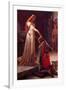 The Accolade-Edmund Blair Leighton-Framed Art Print