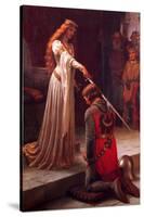 The Accolade-Edmund Blair Leighton-Stretched Canvas