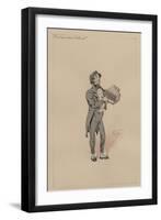 The Accordian Patient, c.1920s-Joseph Clayton Clarke-Framed Giclee Print