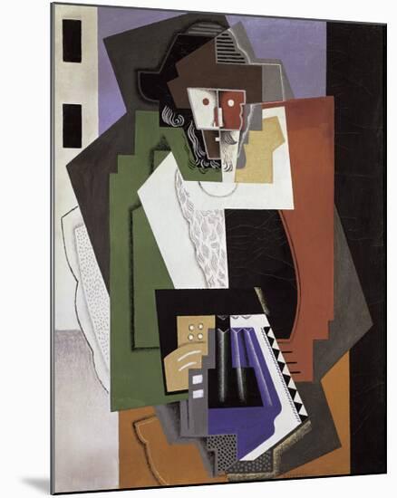 The Accordion Player-Gino Severini-Mounted Art Print