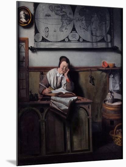 The Account Keeper, 1656-Nicolaes Maes-Mounted Giclee Print