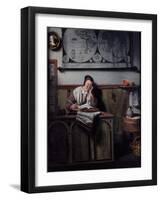 The Account Keeper, 1656-Nicolaes Maes-Framed Giclee Print