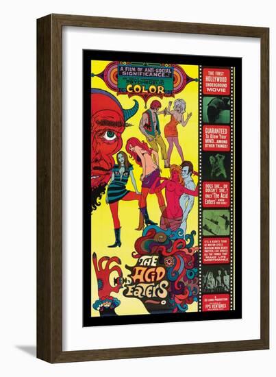 The Acid Eaters-null-Framed Art Print