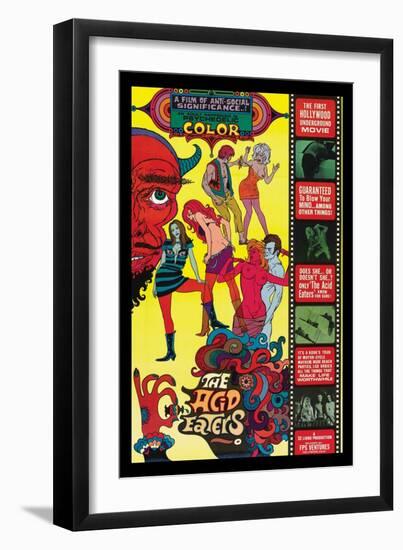 The Acid Eaters-null-Framed Art Print