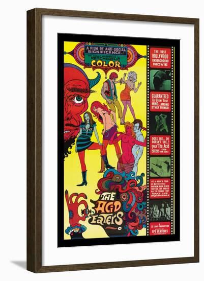 The Acid Eaters-null-Framed Art Print