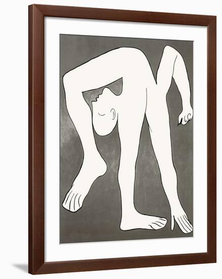 The Acrobat, c.1930-Pablo Picasso-Framed Serigraph