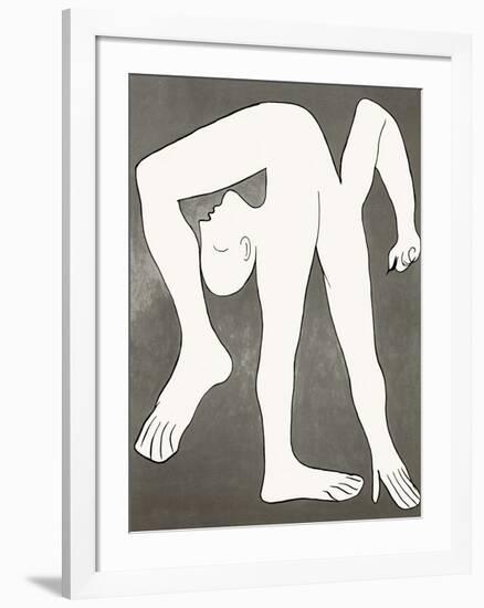 The Acrobat, c.1930-Pablo Picasso-Framed Serigraph