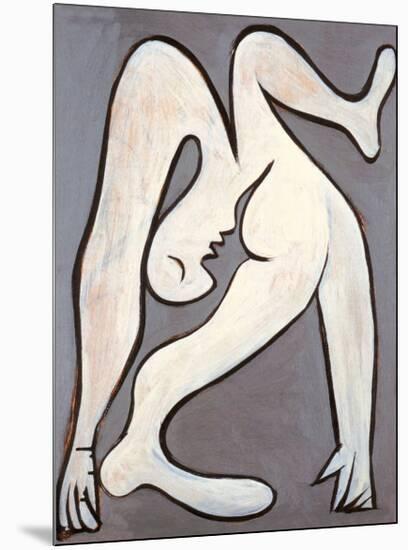 The Acrobat, c.1930-Pablo Picasso-Mounted Serigraph