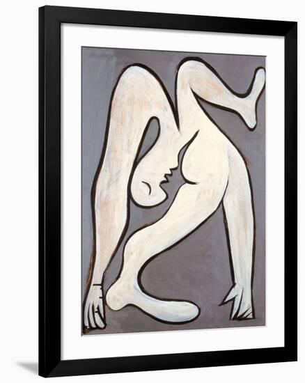 The Acrobat, c.1930-Pablo Picasso-Framed Serigraph