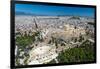 The Acropolis and Odeon of Herodes Atticus, aerial view, Athens, Greece, Europe-Sakis Papadopoulos-Framed Photographic Print