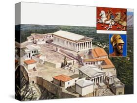 The Acropolis and Parthenon, 1981-Payne-Stretched Canvas
