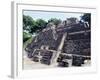 The Acropolis and the Seven Terraces, known as the Sacred Mountain, in Tonina-null-Framed Giclee Print