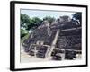 The Acropolis and the Seven Terraces, known as the Sacred Mountain, in Tonina-null-Framed Giclee Print