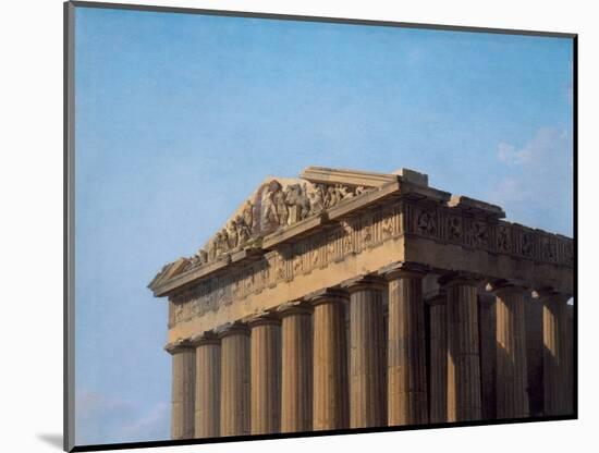 The Acropolis, Athen, 1804 (Oil on Canvas)-Lancelot Theodore Turpin de Crisse-Mounted Giclee Print