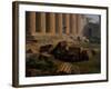 The Acropolis, Athen, 1804 (Oil on Canvas)-Lancelot Theodore Turpin de Crisse-Framed Giclee Print