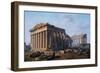 The Acropolis, Athen, 1804 (Oil on Canvas)-Lancelot Theodore Turpin de Crisse-Framed Giclee Print