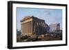 The Acropolis, Athen, 1804 (Oil on Canvas)-Lancelot Theodore Turpin de Crisse-Framed Giclee Print