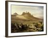 The Acropolis, Athens, Greece, View from East, 1852-Edward Lear-Framed Giclee Print