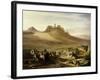 The Acropolis, Athens, Greece, View from East, 1852-Edward Lear-Framed Giclee Print