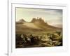 The Acropolis, Athens, Greece, View from East, 1852-Edward Lear-Framed Giclee Print