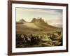 The Acropolis, Athens, Greece, View from East, 1852-Edward Lear-Framed Giclee Print