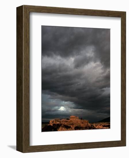 The Acropolis, Athens, Greece-Petros Giannakouris-Framed Photographic Print