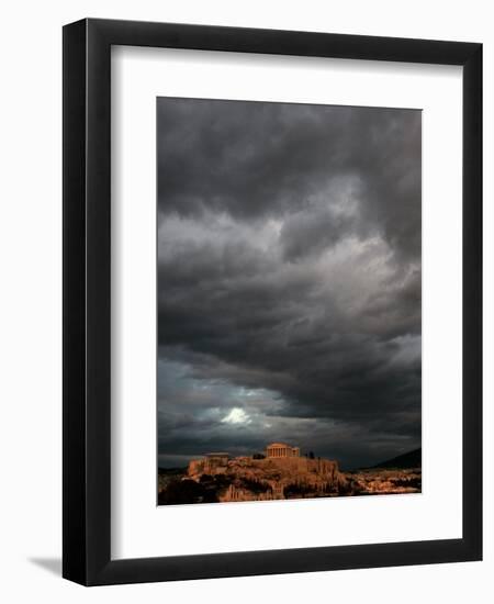 The Acropolis, Athens, Greece-Petros Giannakouris-Framed Photographic Print