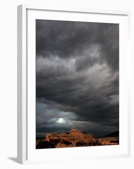 The Acropolis, Athens, Greece-Petros Giannakouris-Framed Photographic Print