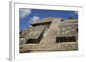 The Acropolis, Ek Balam, Mayan Archaeological Site, Yucatan, Mexico, North America-Richard Maschmeyer-Framed Photographic Print