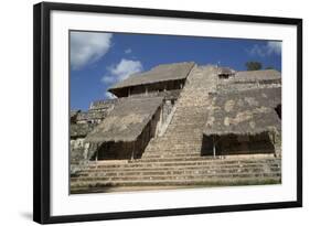 The Acropolis, Ek Balam, Mayan Archaeological Site, Yucatan, Mexico, North America-Richard Maschmeyer-Framed Photographic Print