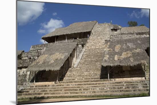 The Acropolis, Ek Balam, Mayan Archaeological Site, Yucatan, Mexico, North America-Richard Maschmeyer-Mounted Photographic Print