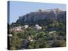 The Acropolis from Ancient Agora, UNESCO World Heritage Site, Athens, Greece, Europe-Martin Child-Stretched Canvas