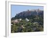 The Acropolis from Ancient Agora, UNESCO World Heritage Site, Athens, Greece, Europe-Martin Child-Framed Photographic Print