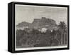 The Acropolis from the Gardens of the Royal Palace-null-Framed Stretched Canvas