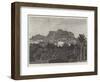 The Acropolis from the Gardens of the Royal Palace-null-Framed Premium Giclee Print