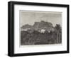 The Acropolis from the Gardens of the Royal Palace-null-Framed Premium Giclee Print