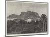 The Acropolis from the Gardens of the Royal Palace-null-Mounted Premium Giclee Print