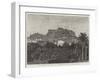 The Acropolis from the Gardens of the Royal Palace-null-Framed Giclee Print